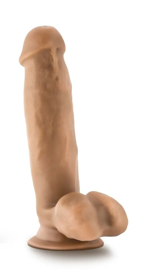 Dildos Dr Skin Dr Mark 7 Inch Dildo With Balls Tan Blush Dildos Dr Skin Dr Mark 7 Inch Dildo With Balls Tan Blush