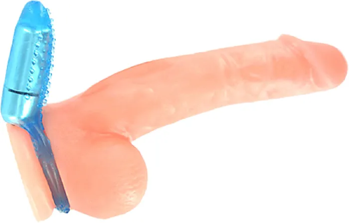 Couples XR Brands Bullet Cock Ring Blue Sex Toy Adult Pleasure