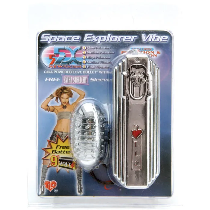 5x Space Explorer Bullet Vibrator Topco Female Sex Toys