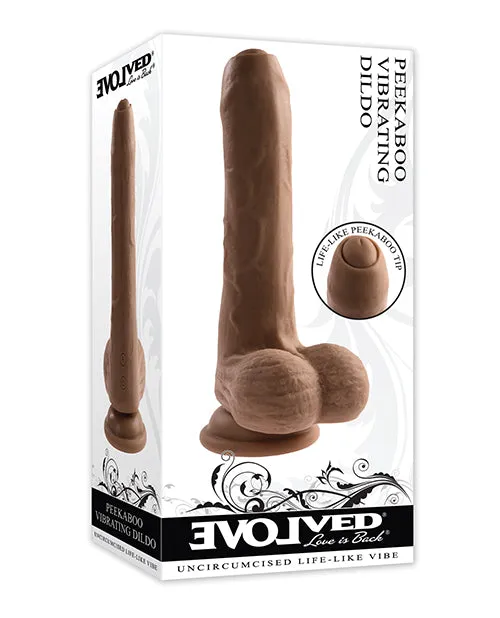 Vibrators Evolved Peek A Boo Vibrating Dildo Evolved Vibrators Evolved Peek A Boo Vibrating Dildo Evolved