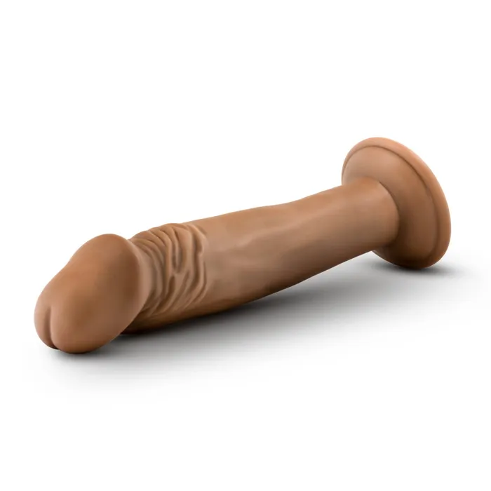 Blush Dr Skin By Blush Dr Small Realistic Mocha 65Inch Long Dildo With Suction Cup Base Dildos