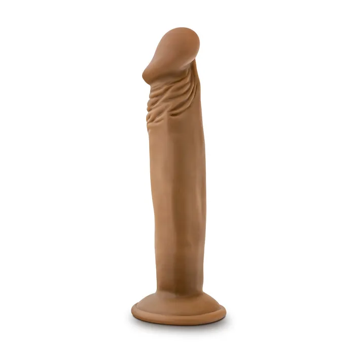 Blush Dr Skin By Blush Dr Small Realistic Mocha 65Inch Long Dildo With Suction Cup Base Dildos