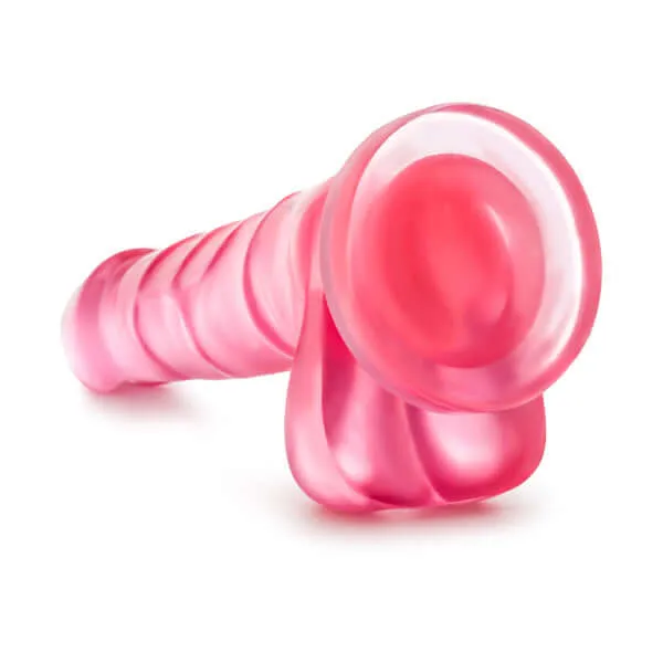 Blush Novelties B Yours Sweet N Hard 4 Realistic Pink Dildo Blush Novelties Dildos