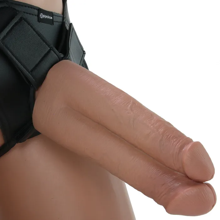 Female Sex Toys Pipedream King Cock Harness with 7 Two Cocks One Hole in Caramel Female Sex Toys Pipedream King Cock Harness with 7 Two Cocks One Hole in Caramel