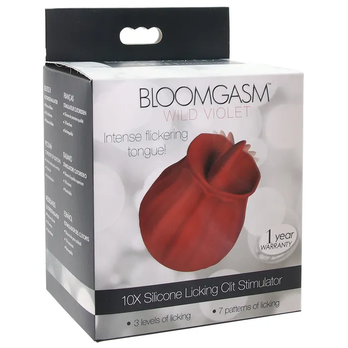 Female Sex Toys XR Brands inmi Wild Violet Licking Clitoral Stimulator in Red Female Sex Toys XR Brands inmi Wild Violet Licking Clitoral Stimulator in Red