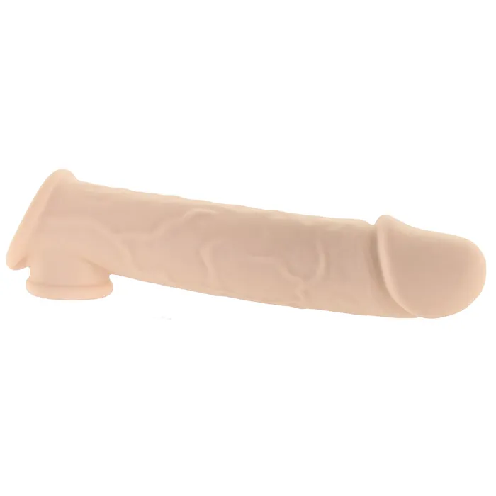 Performance Maxx 8 Inch Silicone Extender in Ivory CalExotics Anal