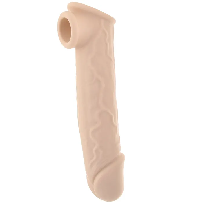 Performance Maxx 8 Inch Silicone Extender in Ivory CalExotics Anal