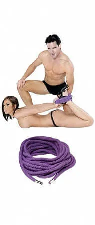 Pipedream Products Couples Fetish Fantasy Series Japanese Silk Rope Purple